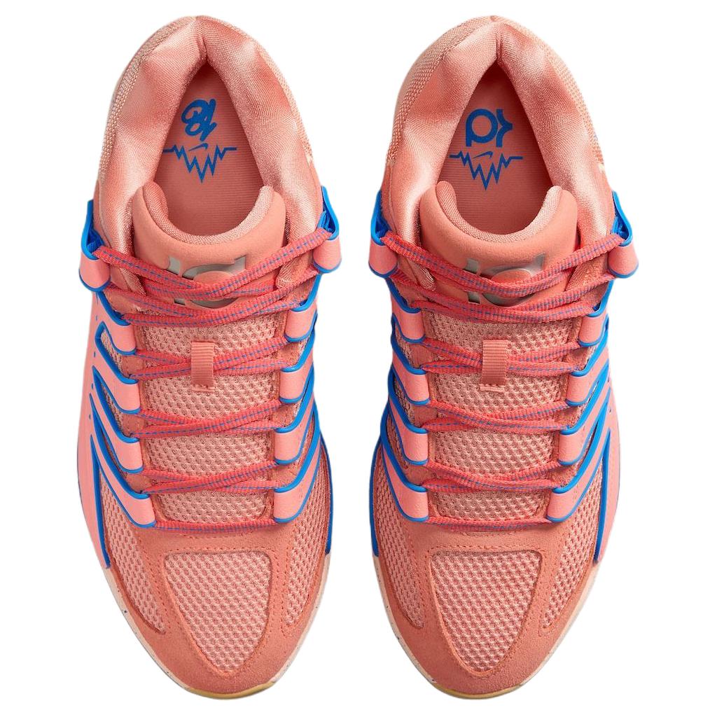 Кроссовки баскетбольные низкие KD 18 Abrasion Resistant мужские Atomic Pink Nike, розовый — фото 4