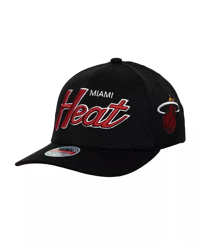 

Мужская черная бейсболка Miami Heat MVP Team Script 2.0 Stretch-Snapback Mitchell & Ness