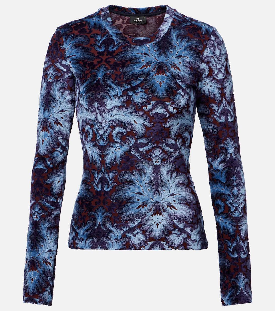 

Джерси топ Etro, Var. Multicolor F.Do Blu
