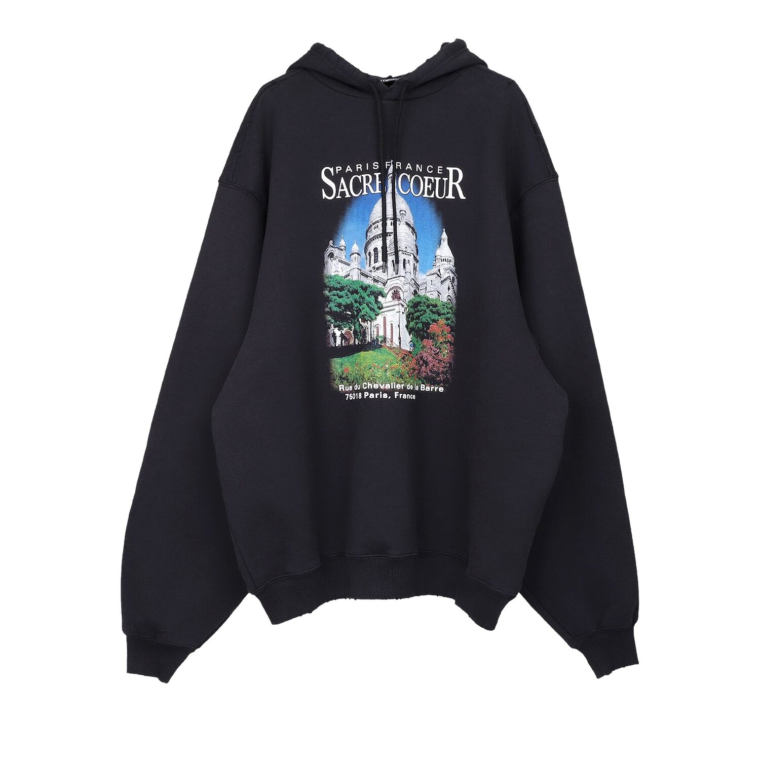 

Спортивная толстовка Balenciaga Черная, Черный, Спортивная толстовка Balenciaga Черная
