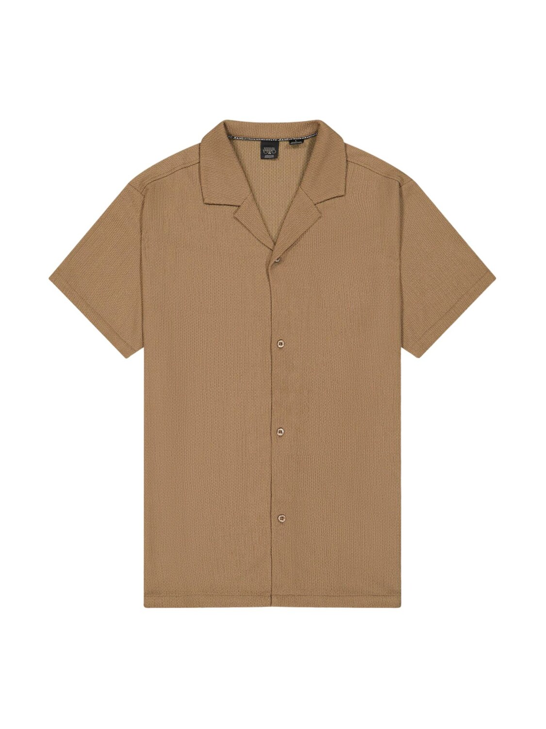 

Le Temps Des Cerises Рубашка на пуговицах 'LARIS' светлого коричневого цвета, Regular fit