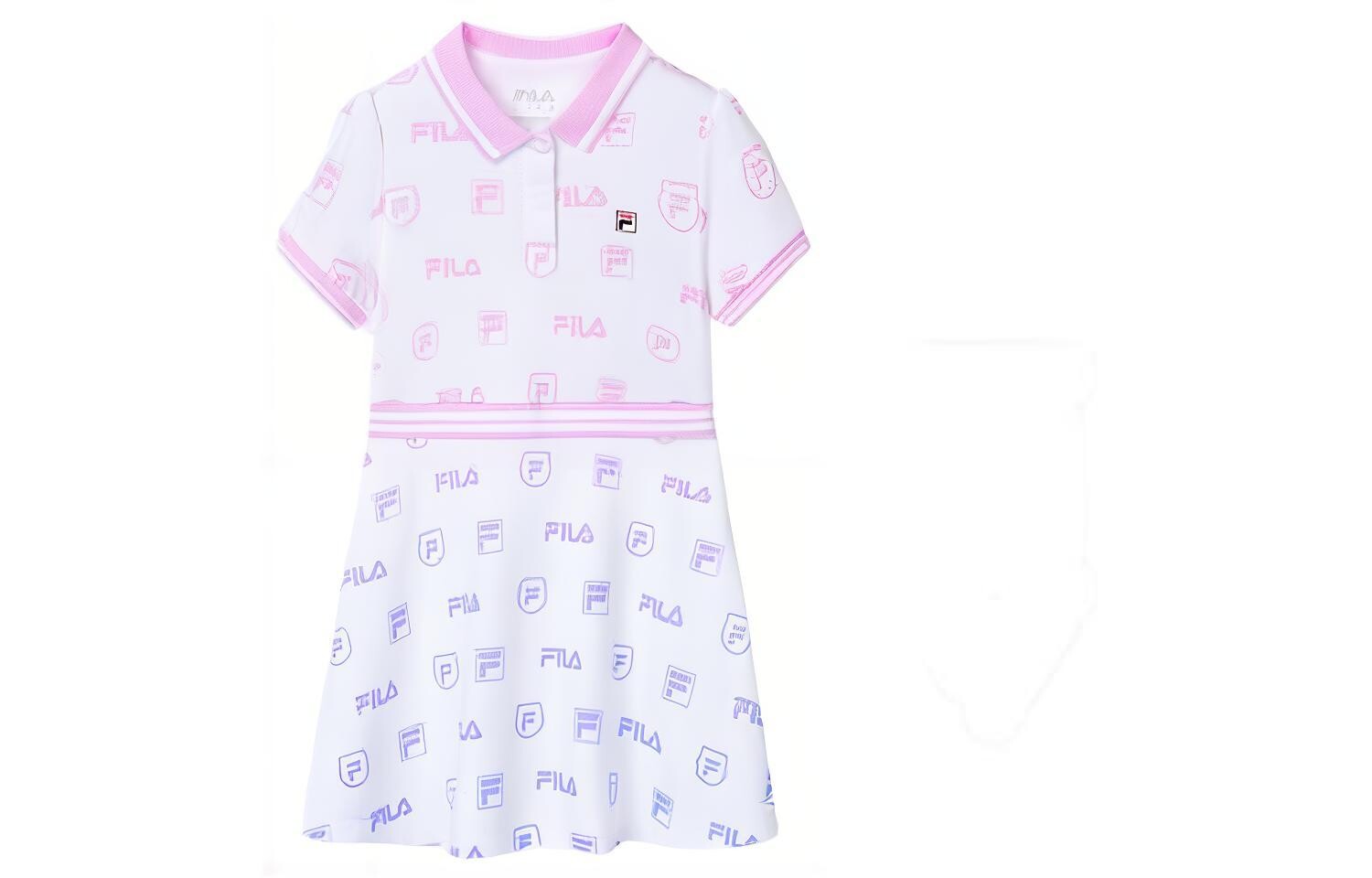 

Детское платье Fila Kids, цвет All Over Print