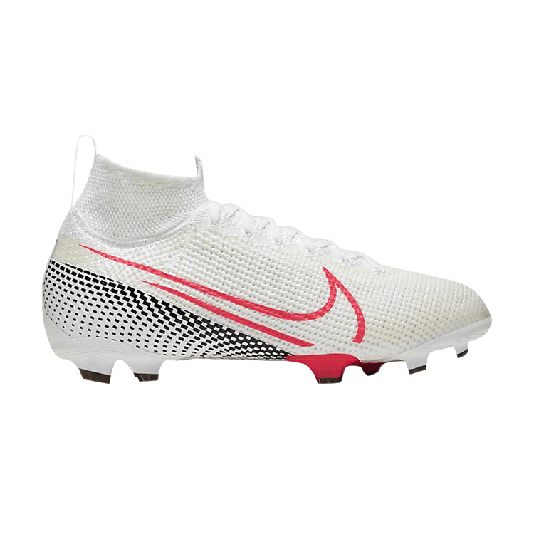 

Бутсы Nike Mercurial Superfly 7 Elite FG GS 'White Crimson', белый