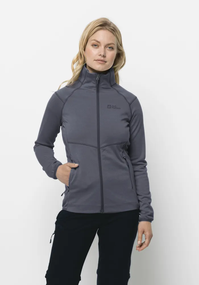

Флисовая куртка Jack Wolfskin "FORTBERG FZ W", цвет Dolphin