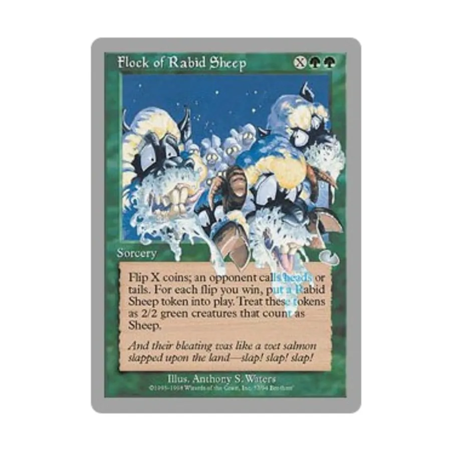 

CCG Стадо бешеных овец (U), MTG - Unglued