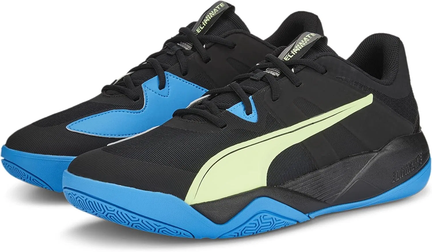 Мужские кроссовки PUMA Eliminate Pro II для тренировок в помещении, Puma Black Fizzy Light Ocean Dive — фото 2