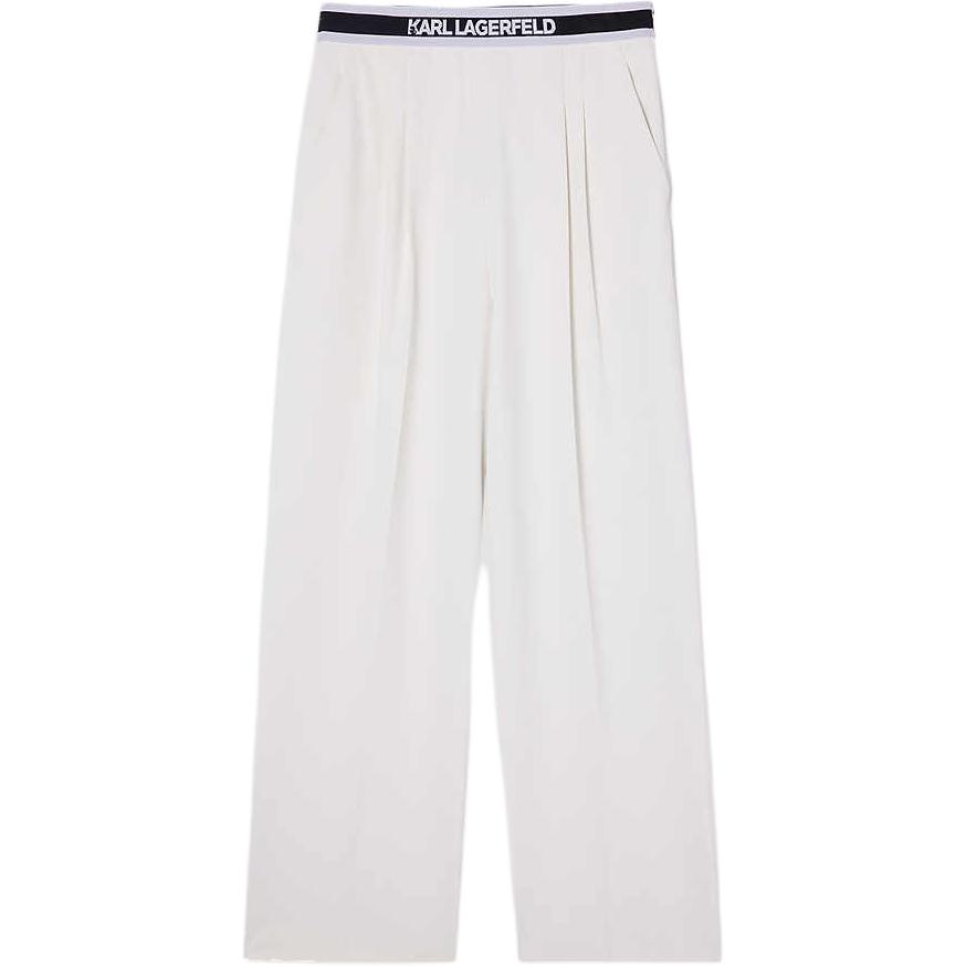 

Брюки casual KARL LAGERFELD FW25 женские KARL LAGERFELD / Karl Lagerfeld Jeans, белый