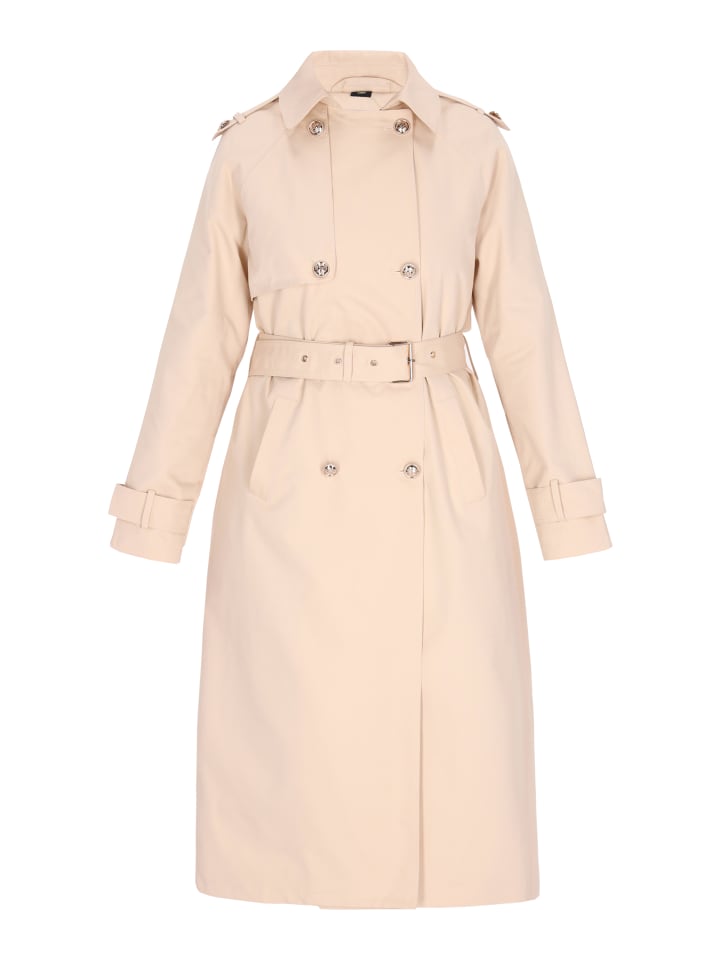 

Тренч faina, цвет light beige