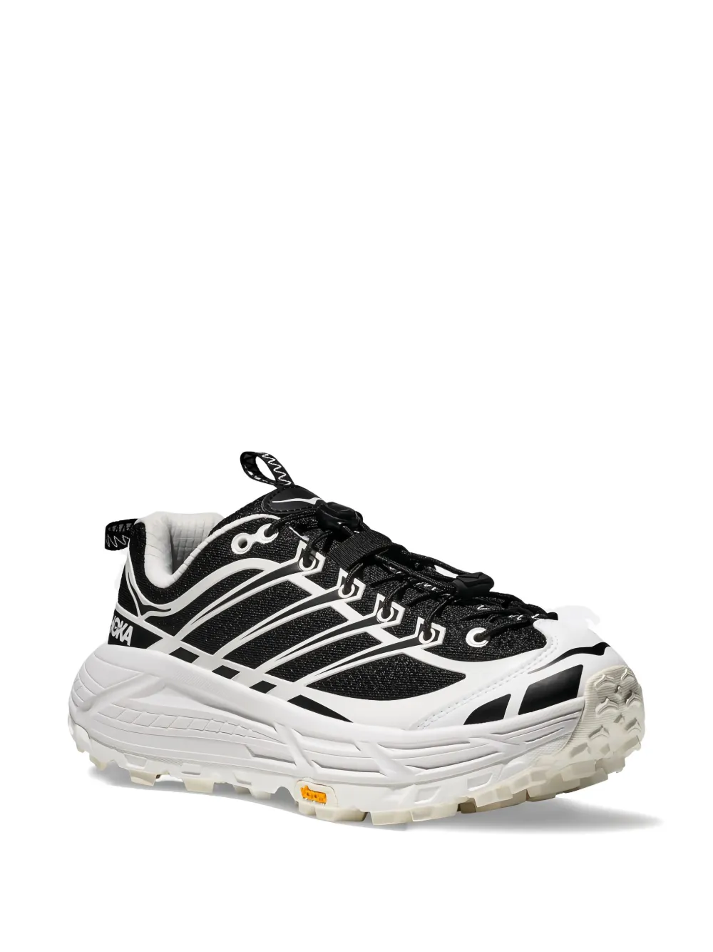 Кроссовки Mafate Three2 "Frost Black" HOKA, черный — фото 2