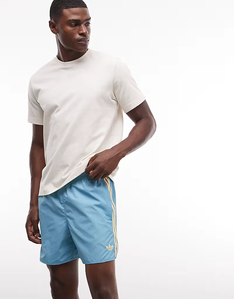 Шорты Adidas Originals Sprinter, сине-оранжевый