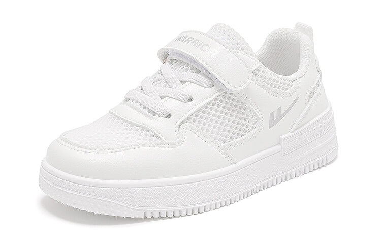 Кроссовки WARRIOR Kids Skateboarding Shoes Kids Low-top, белый — фото 2