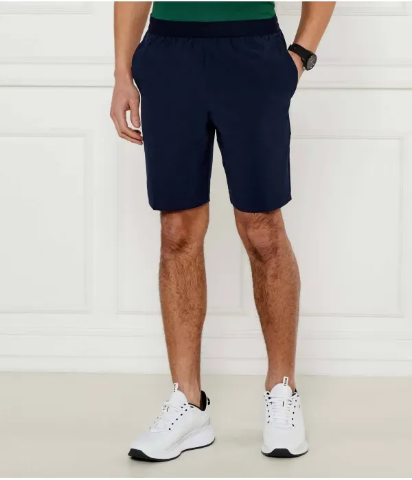 Шорты regular fit Lacoste, темно-синий
