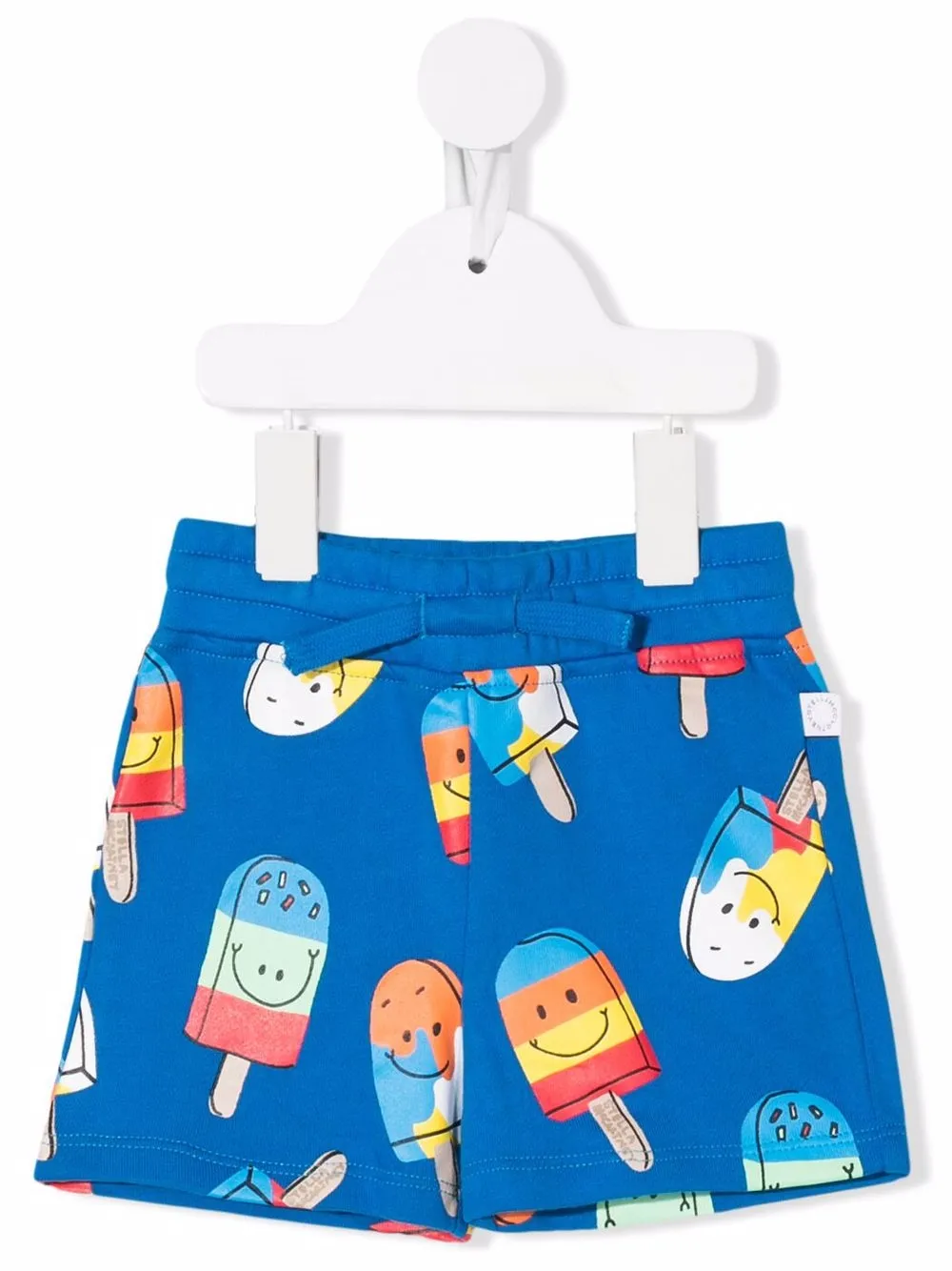 

Шорты с принтом Stella McCartney Kids, синий