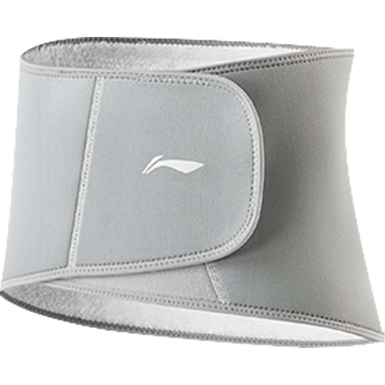 

Защитные бандажи для спины LiNing из полиэстера для взрослых., серый белый