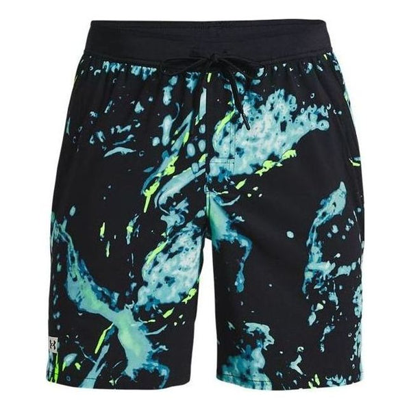 

Шорты expanse boardshorts 'blue black multi' Under Armour, синий