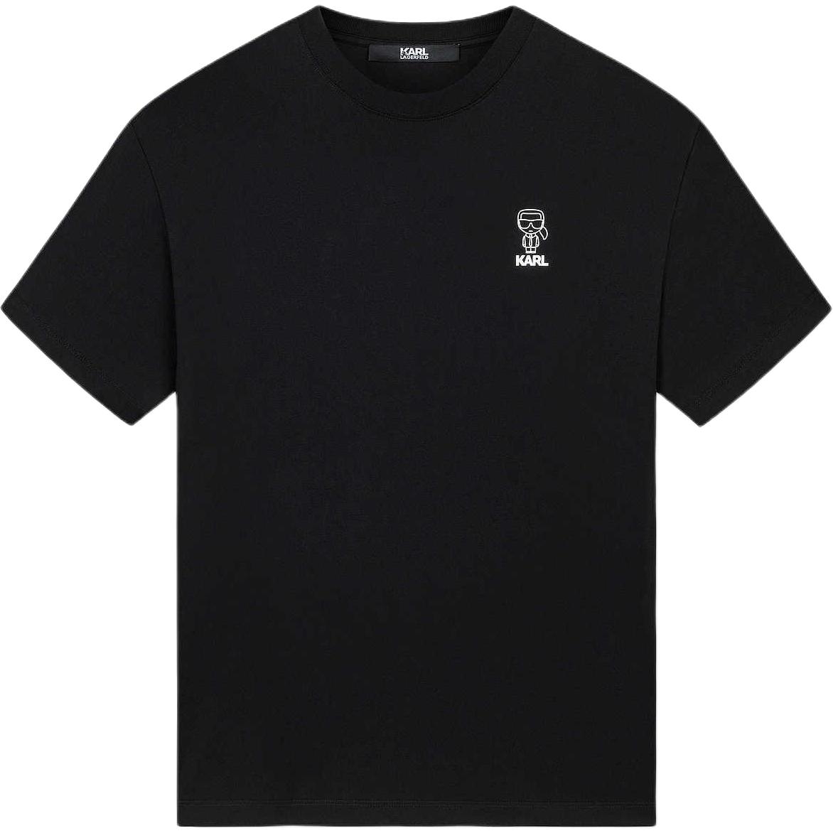 

Karl Lagerfeld / Karl Lagerfeld Jeans Мужская черная футболка KARL LAGERFELD, Черный, Karl Lagerfeld / Karl Lagerfeld Jeans Мужская черная футболка KARL LAGERFELD