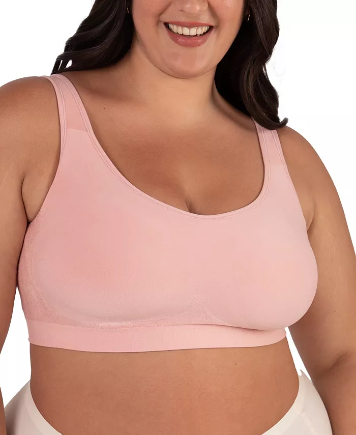 

Женский беспроводной комфортный бюстгальтер Straps 10024 Shapermint Essentials, розовый
