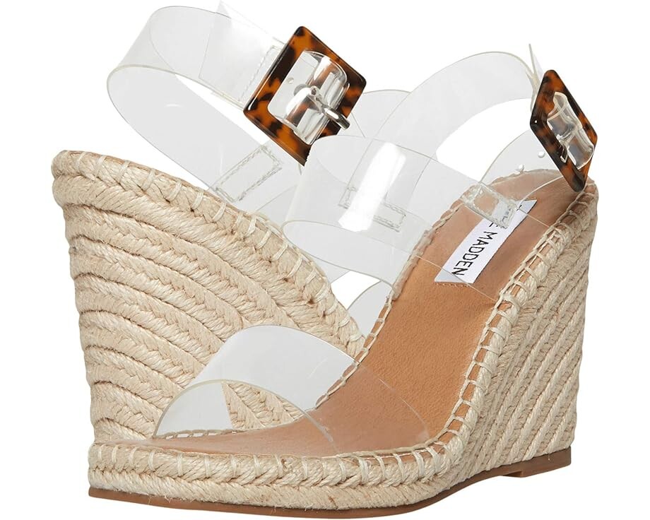 

Туфли Steve Madden Uri Wedge Sandal, цвет Clear