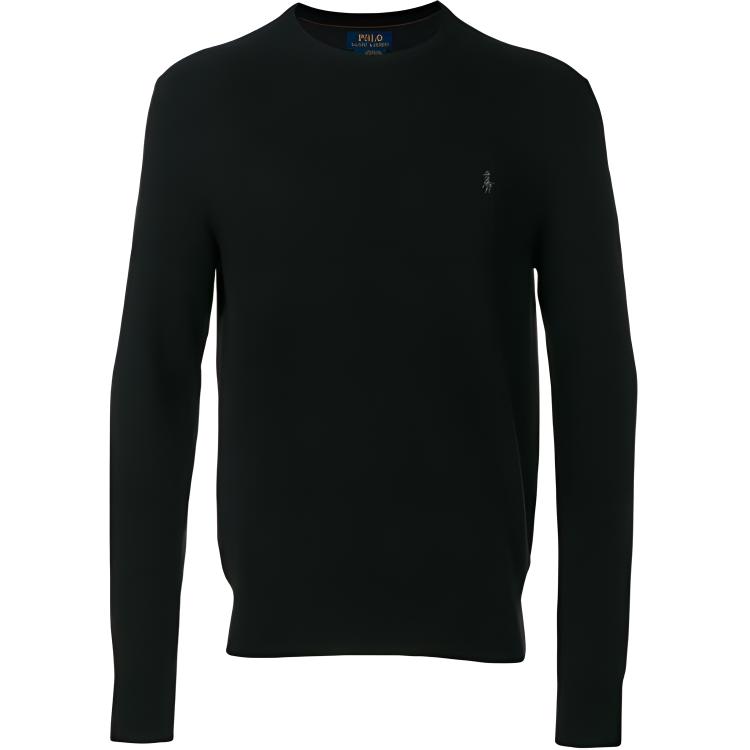 Свитер мужской черный Polo Ralph Lauren — фото 2