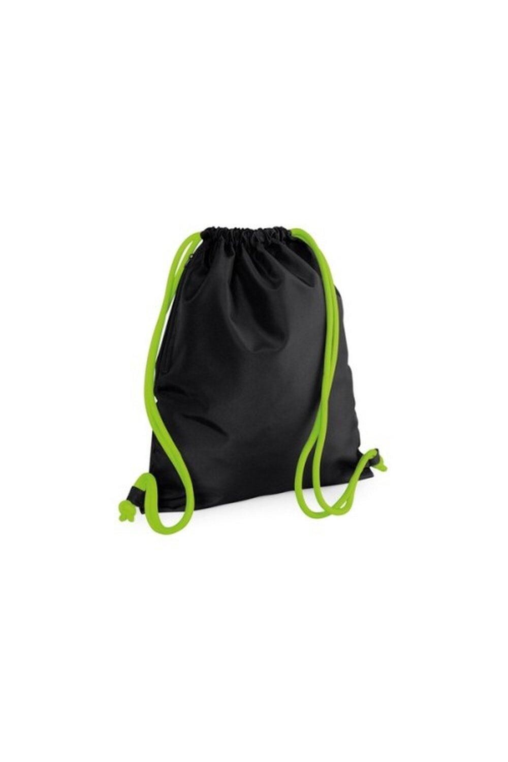 

Сумка Icon на шнурке/спортивный пакет (2 шт.) Bagbase, черный