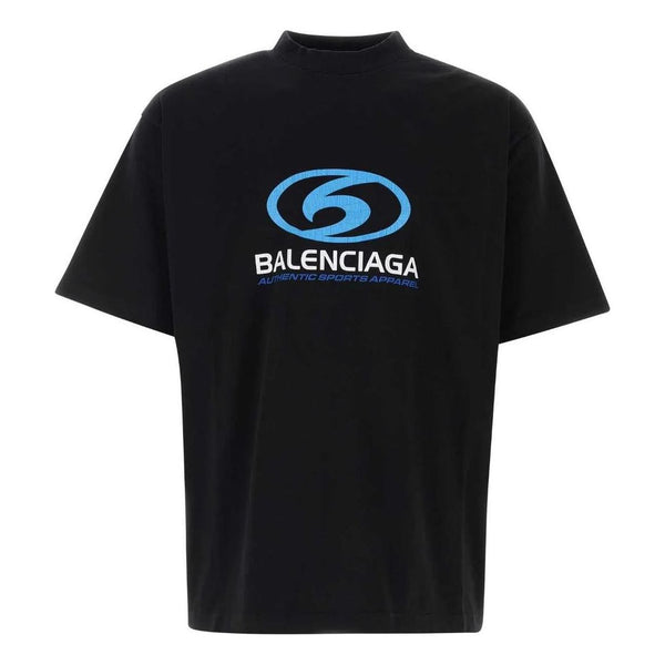 

Футболка surfer t-shirt 'black blue' Balenciaga, черный