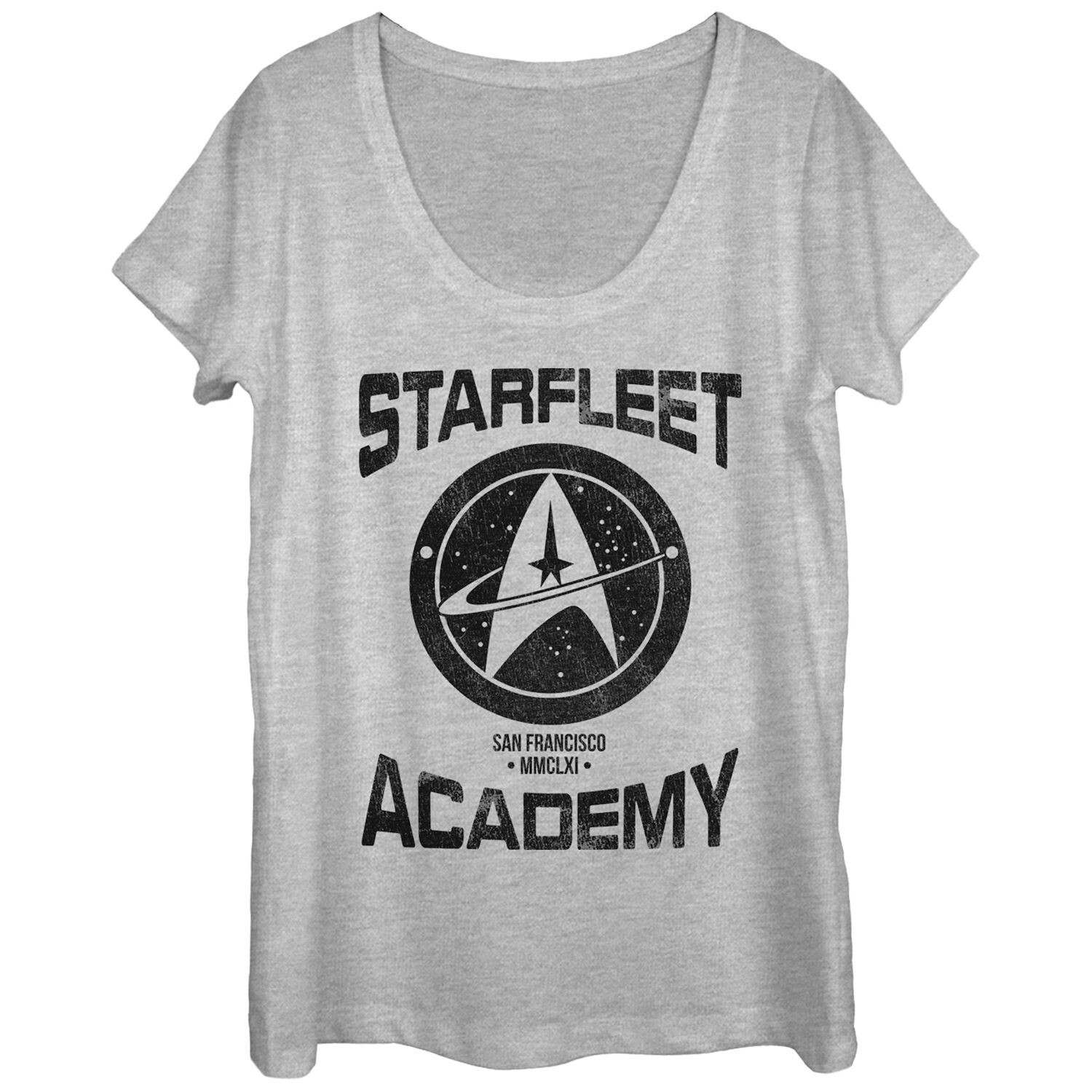 

Футболка с круглым вырезом для юниоров Star Trek Starfleet Academy Licensed Character