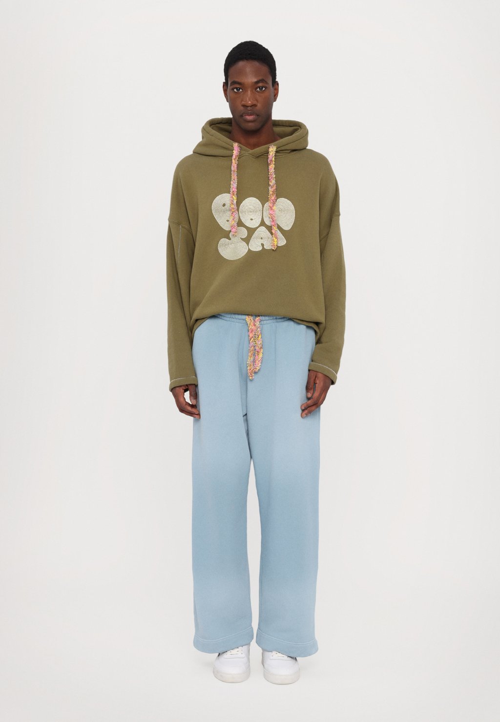 

Толстовка с капюшоном CROPPED OVERSIZE FIT UNISEX Bonsai, зеленый