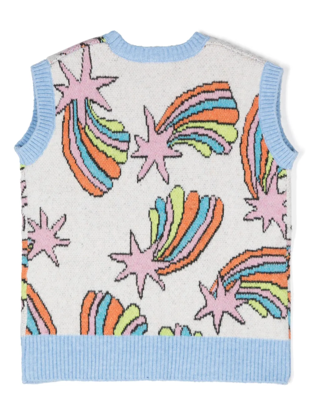 Жилет Shooting Stars Stella McCartney Kids, синий — фото 2