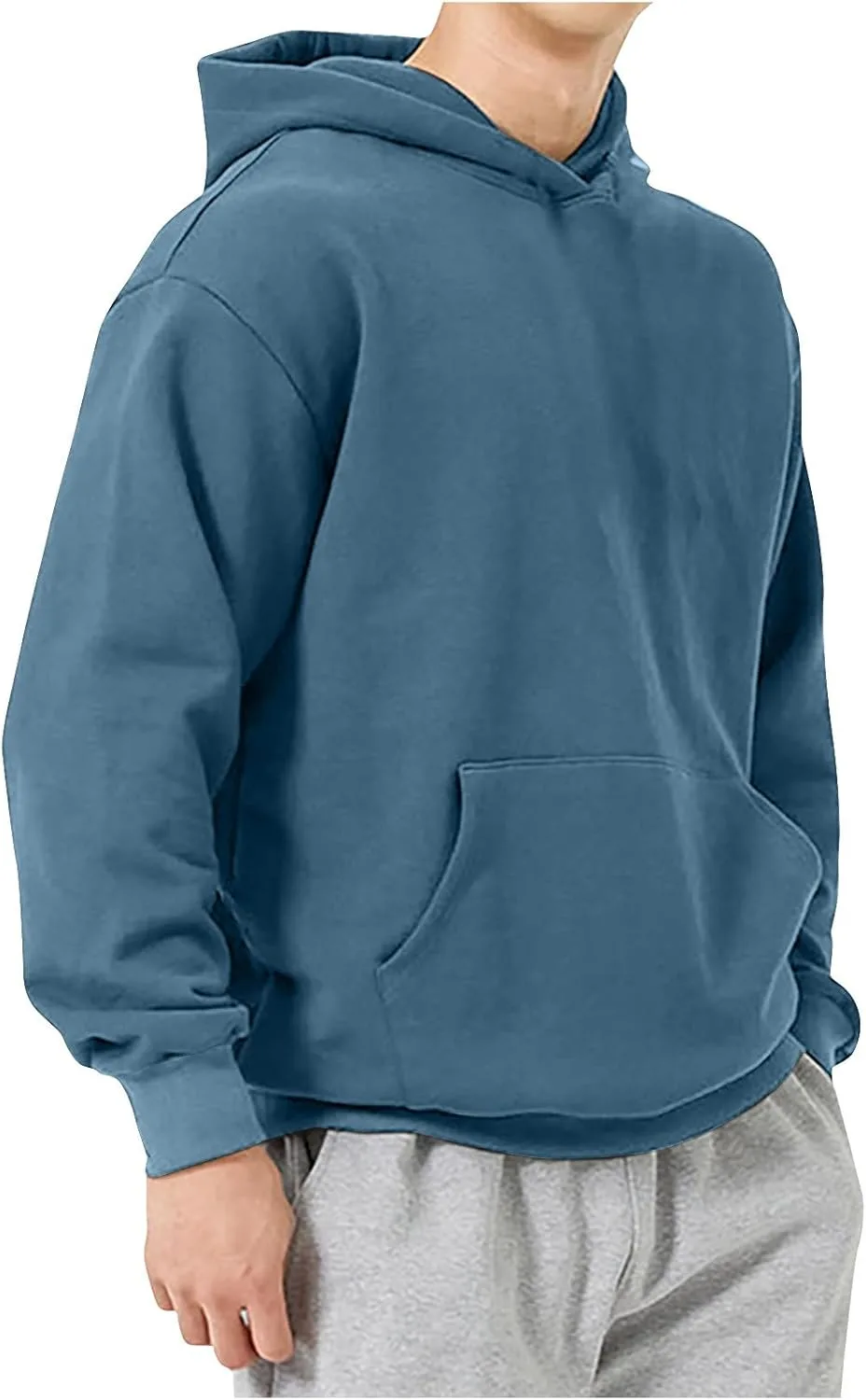 

Мужской худи оверсайз с карманом