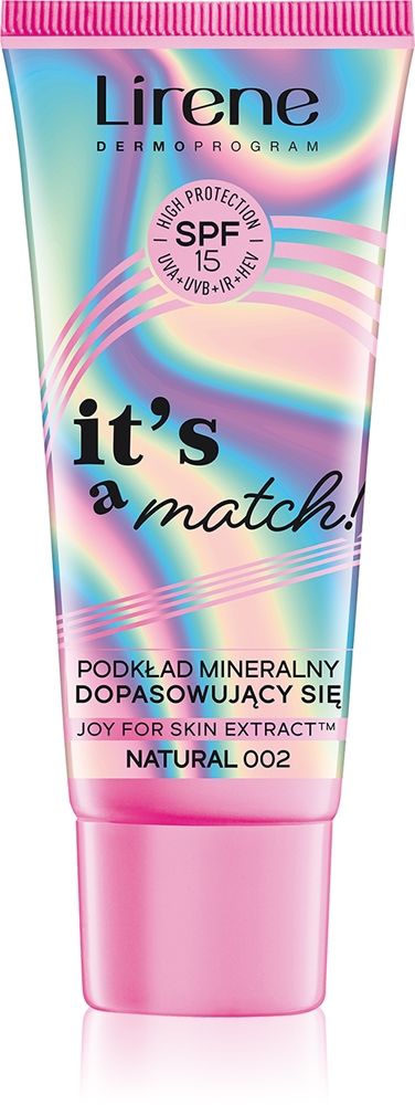 

Минеральный крем с SPF 15 Lirene, natūralus pod make-up 30 мл