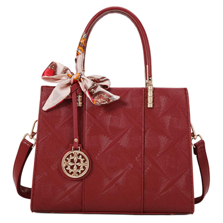 

PAYOT Женская сумка из искусственной кожи микрофибра бордового цвета, Burgundy