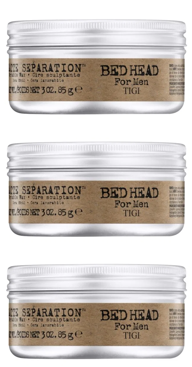 Набор матового воска для волос «Bed Head For Men Matte Separation» от Tigi, 3 x 85 г ‎Tigi