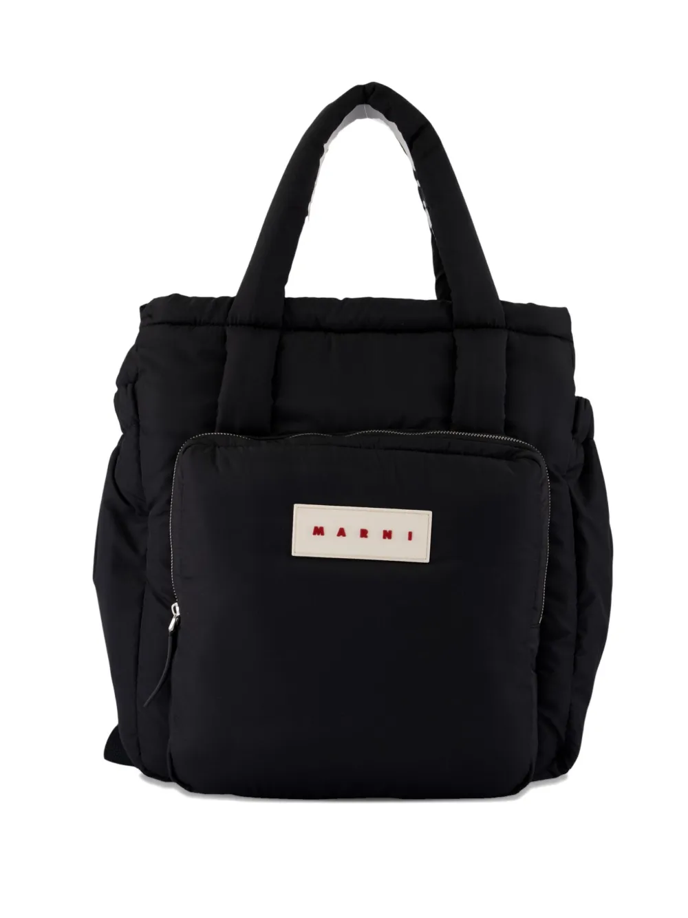 

Рюкзак Puff East/West Marni, черный