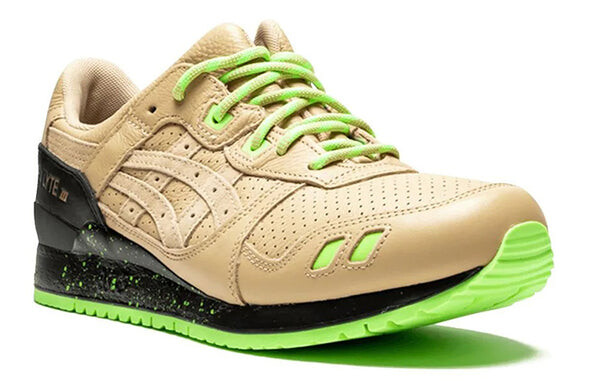 Кроссовки кроссовки фрикер х гель лайт 3 Asics, коричневый — фото 3