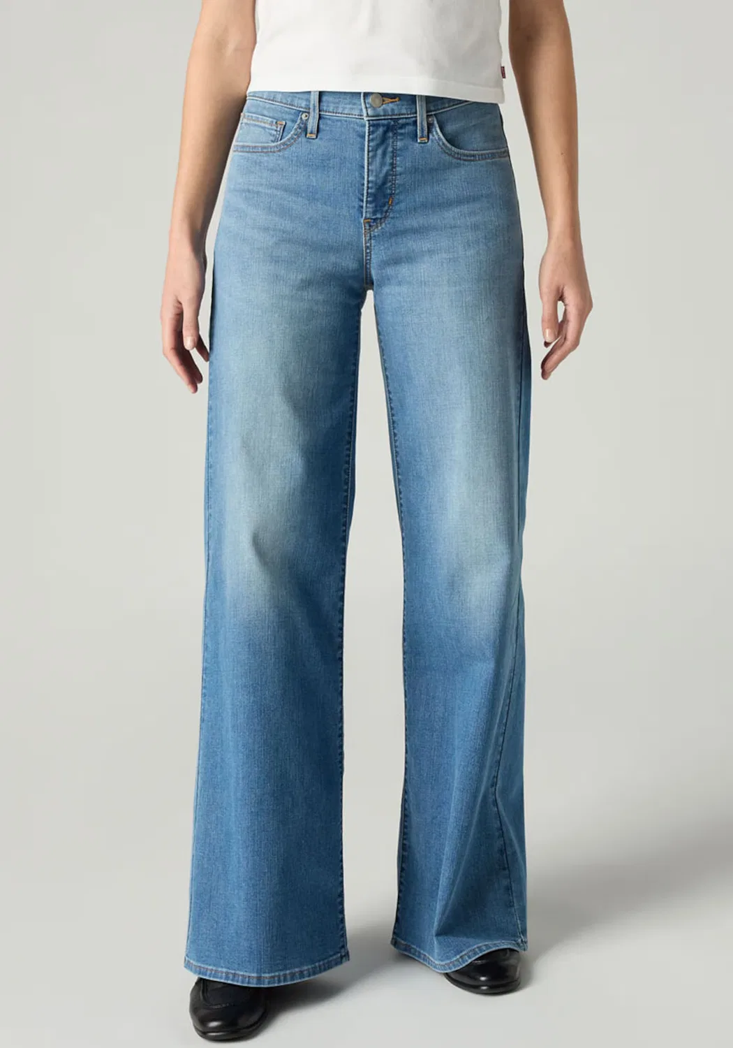 Джинсы с широкими штанинами Levi'S , Blue Denim — фото 2
