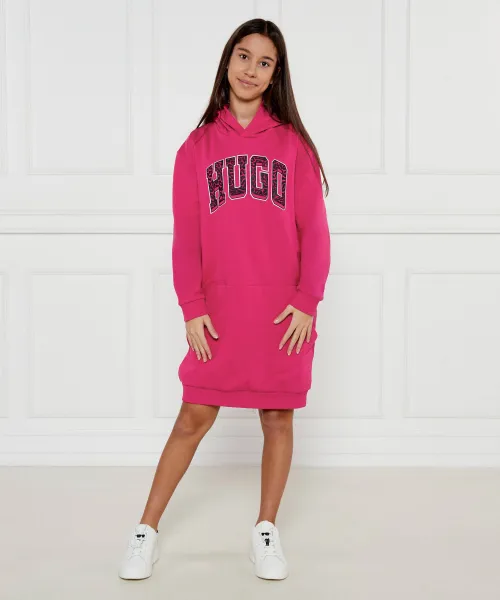 

Платье Hugo Kids, розовый