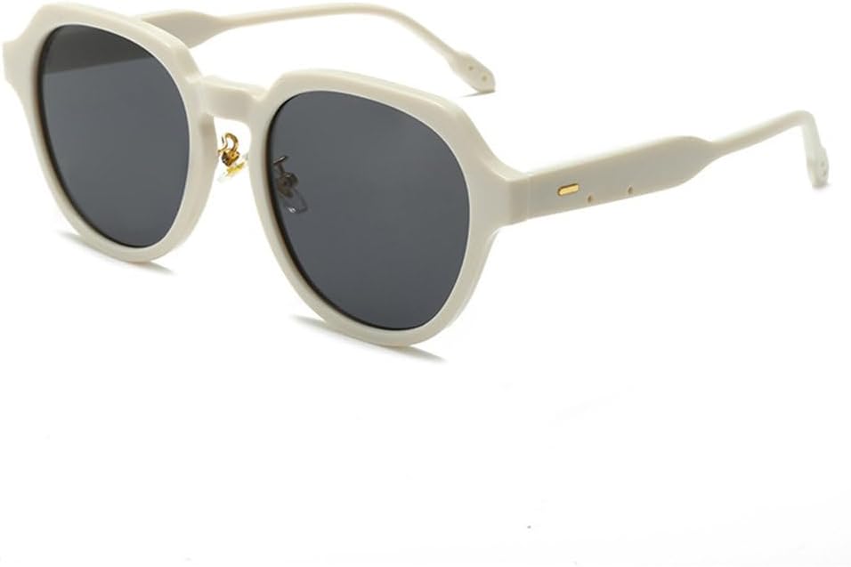 

Классические солнцезащитные очки с двойной перемычкой для женщин и мужчин, модель Circle, модные солнцезащитные очки для женщин и мужчин, для вождения, защита от ультрафиолета UV400 LXLHWN, One Color