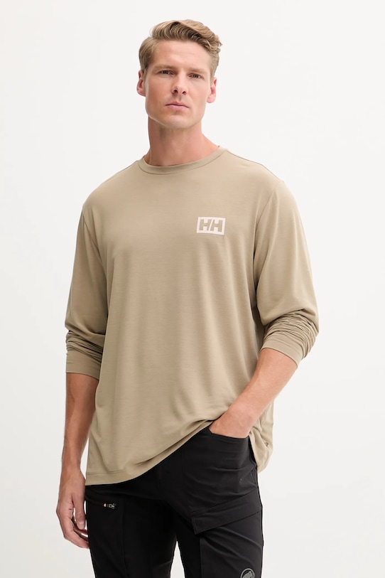 

Спортивная футболка с длинным рукавом SKOG Helly Hansen, зеленый