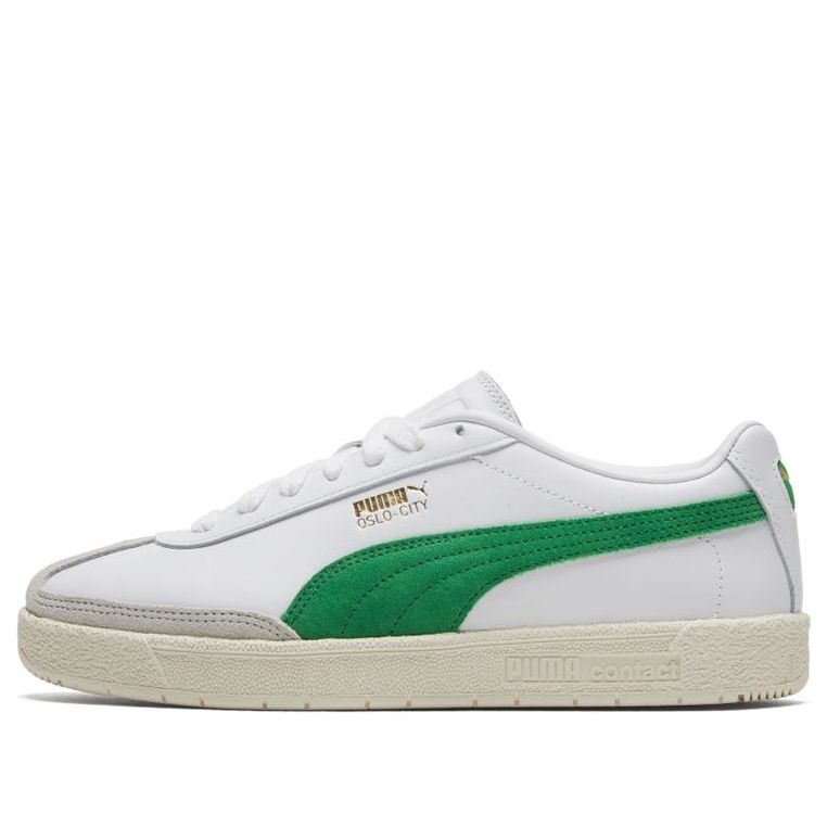 

Кеды PUMA Oslo-City Premium 'White Amazon Green', зеленый