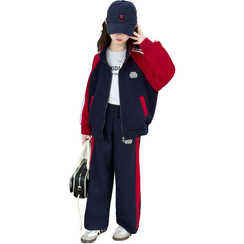 

Повседневная спортивная одежда для детей на весну и осень Disney, синий