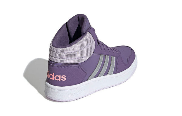 Кроссовки neo hoops 2.0 средне- Adidas, фиолетовый — фото 4