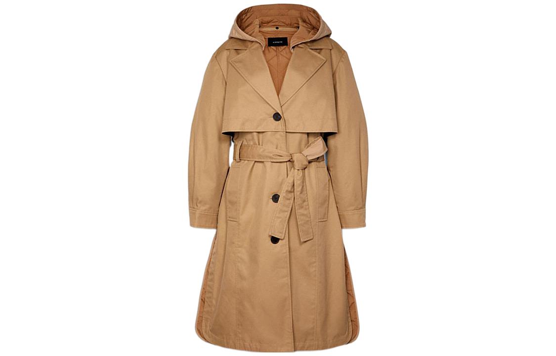 

COACH Женское светло-коричневое тренч, Light Brown
