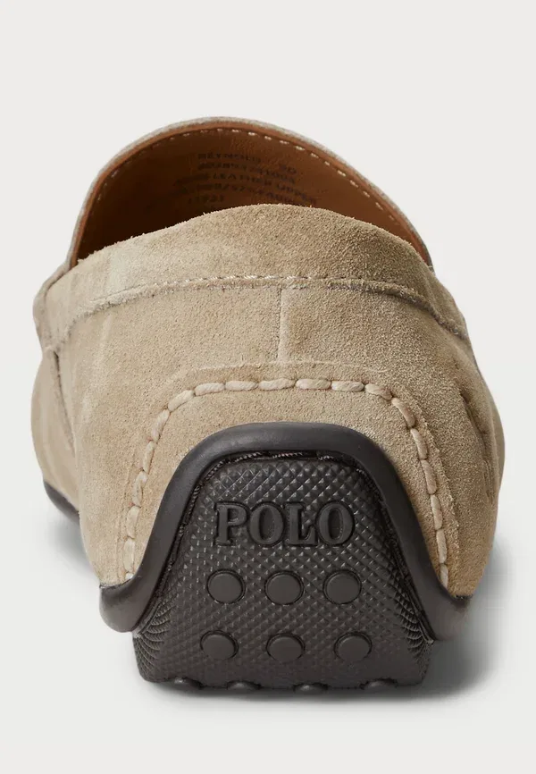 Мокасины Reynold suede driver moccasins Polo Ralph Lauren, молочный — фото 3