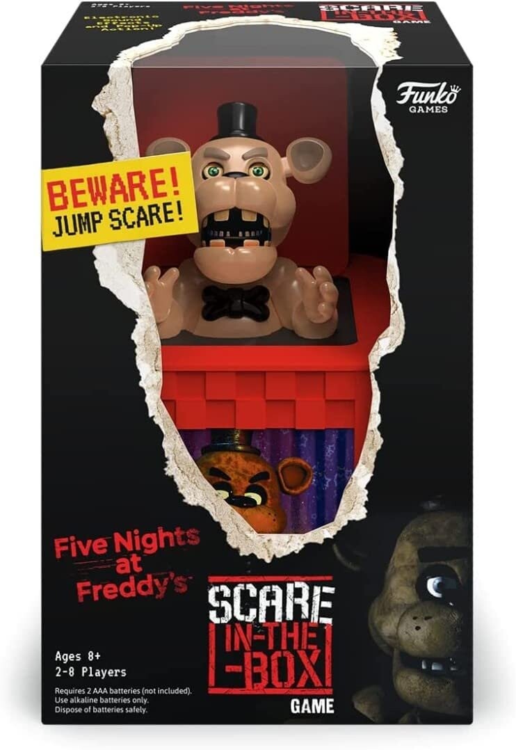 

Scare In The Box Game Five Nights At Freddy's, настольная игра, Funko Funko POP!