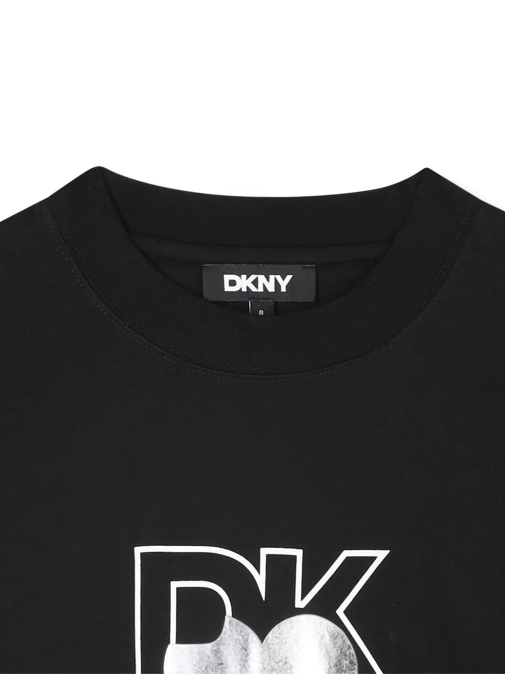 Футболка с логотипом Dkny Kids, черный — фото 3