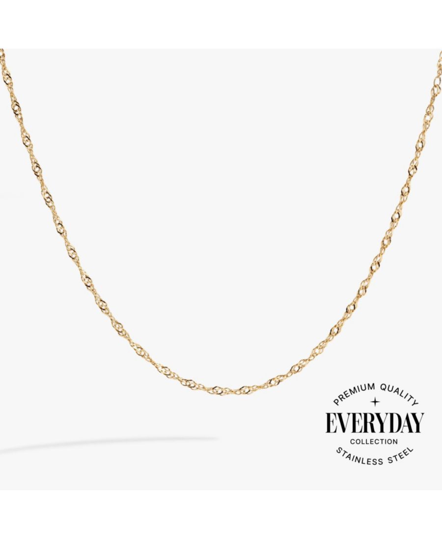 

Колье с подвесками в виде сингапурской цепочки для многослойного ношения Alex and Ani, Gold