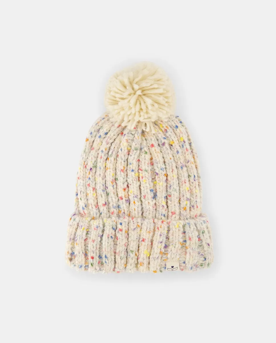 

РАЗНОЦВЕТНАЯ ШАПКА ИЗ ШЕНИЛИ Green Coast, цвет 120 Crudo