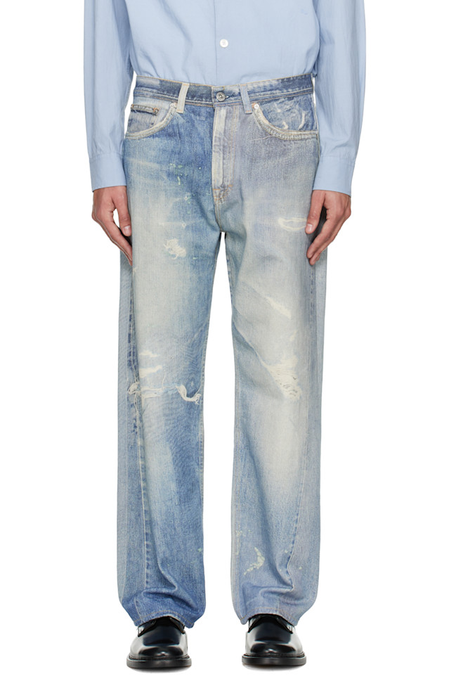 

Our Legacy Синие джинсы третьего кроя