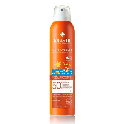 

Rilastil Sun System Baby Прозрачный спрей SPF50+ 200мл