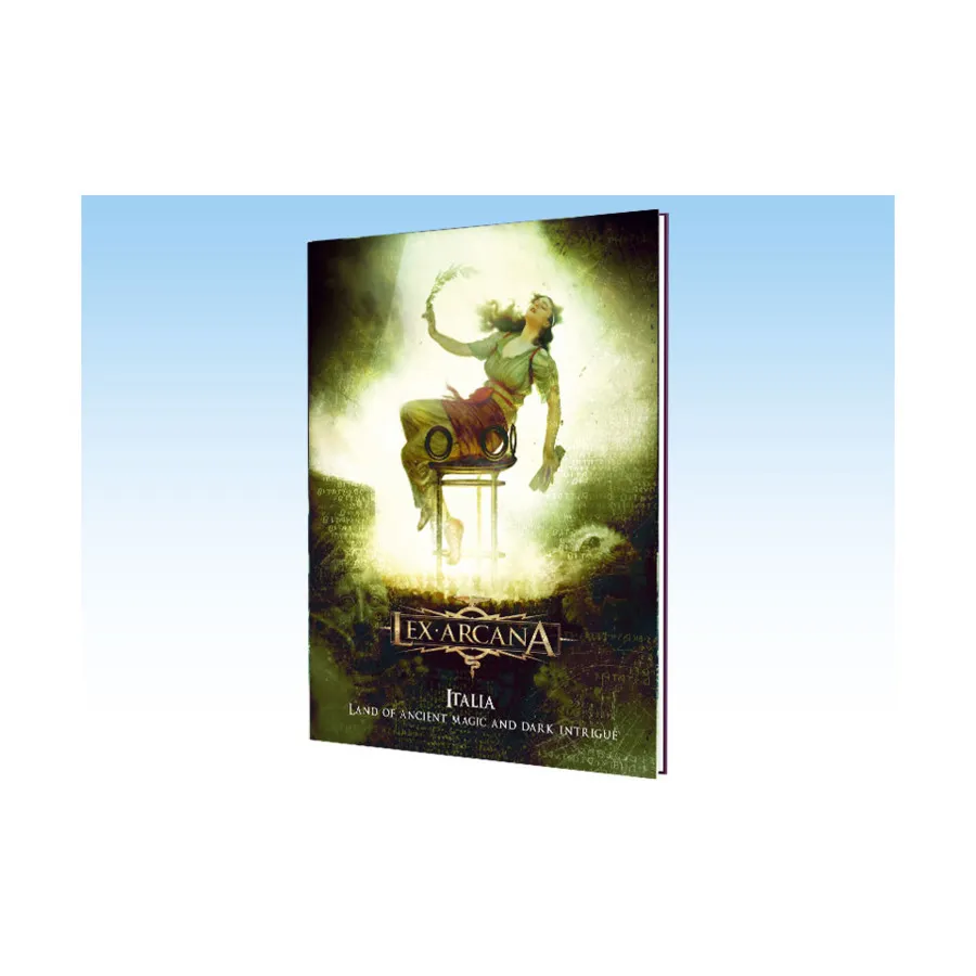 

Italia - Land of Ancient Magic and Dark Intrigue, Lex Arcana 1st Edition (Acheron Games), твердый переплет